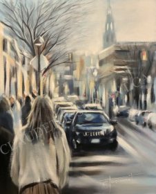 Une passante anonyme