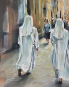 Blanches comme des oies (20’’ x 16’’ / 51 x 41 cm)