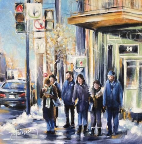 Printemps hâtif (18” x 18” / 46 x 46 cm)