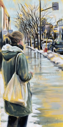 À contre-jour (30” x 15” / 76 x 38 cm)