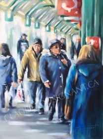 Commerce en ligne (26’’ x 20’’ / 66 x 51 cm)