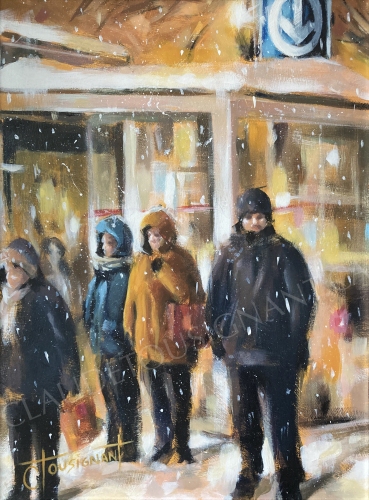 Retour du boulot (16" x 12" / 41 x 30 cm)