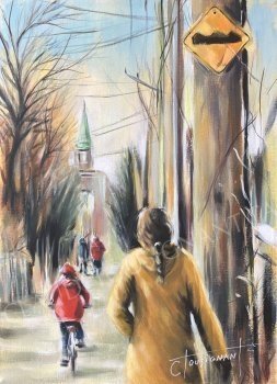 Sens unique (16” x 12” / 41 x 25 cm)