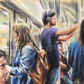 L'air du temps (18" x 18" / 36 x 46 cm)