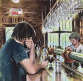 Sans appel (20" x 20" / 51 x 51 cm)