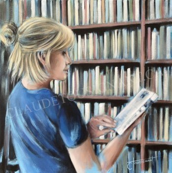 Un nouveau chapitre (24”x 24” / 61 x 61 cm)