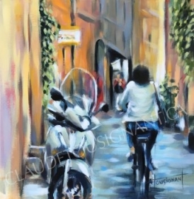 Au boulot à vélo